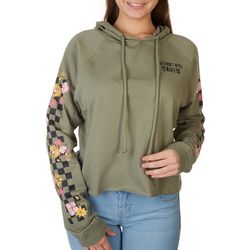 Messy Buns, Lazy Days Juniors Hooded Sweater