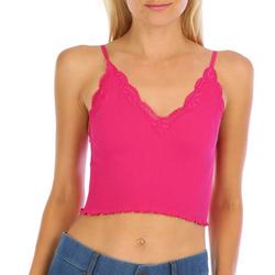 Juniors Solid Seamless Ribbed Bralette