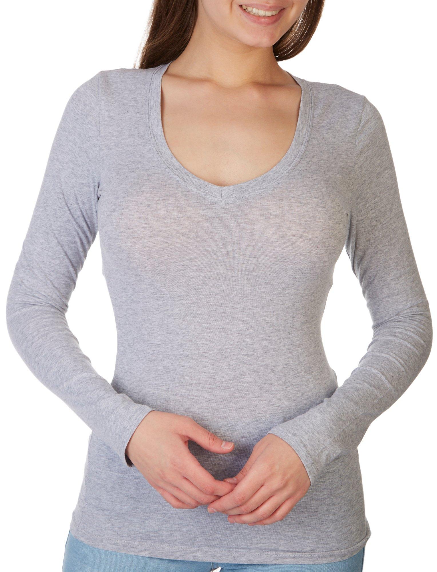 Bozzolo Juniors Solid Long Sleeve Tee