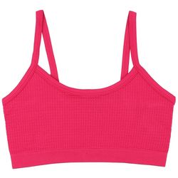 Full Circle Trends Juniors Solid Waffled Knit Bralette