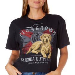 FloGrown Juniors Florida Dog Short Sleeve T-Shirt