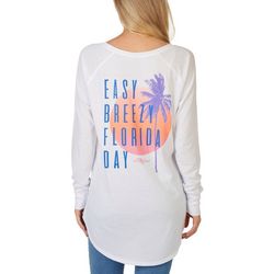 FloGrown Juniors Easy Breezy Florida Long Sleeve Shirt