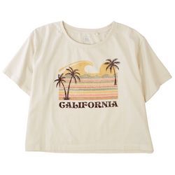 Rip Curl Juniors California Vibes Crop Short Sleeve T-Shirt