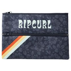 Rip Curl Extra Large Pencil Case Zipper Carryall Bag