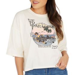 Rip Curl Juniors Escape To Paradise Short Sleeve Tee