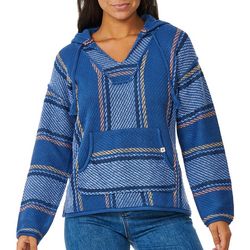 Rip Curl Juniors Trails Poncho Long Sleeve Hoodie Sweater