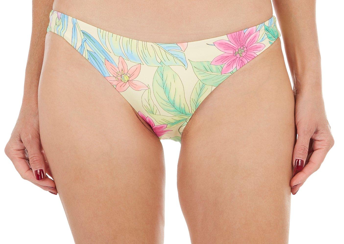 Hurley Juniors Bloom Moderate Coverage Bikini Bottom