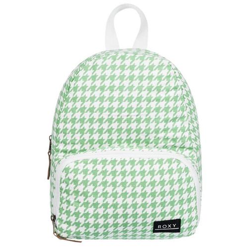Roxy Juniors Always Core Gingham Canvas Backpack