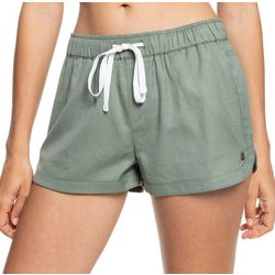 Roxy Juniors New Impossible Solid Love Beach Shorts