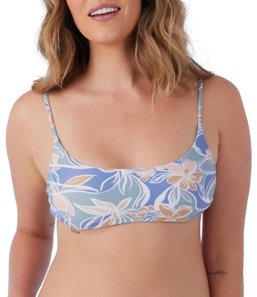 Juniors Emmy Floral Surfside Bralette Bikini Top