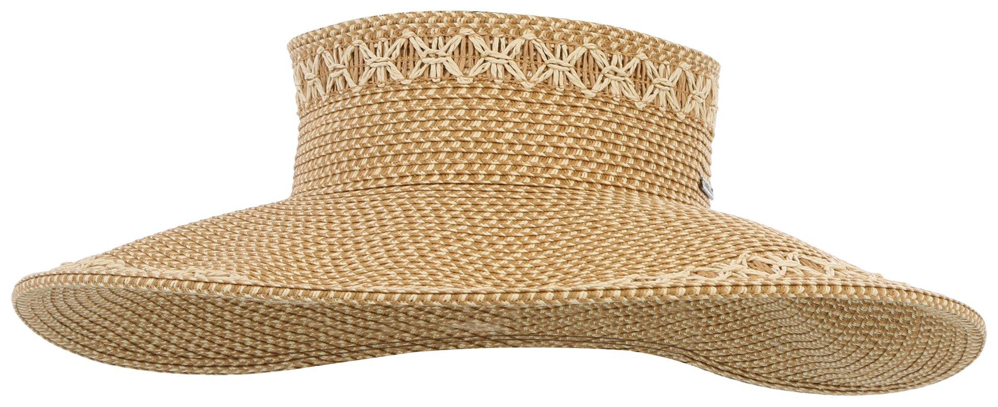 Womens 4.5 In. Brim Open Top Sun Hat