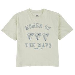 O'Neill Juniors Women Of The Wave Varsity Cropped Tee