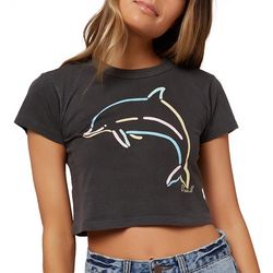 O'Neill Juniors Dolphin Cropped T-shirt