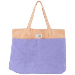 Color Block Carry On Beach Tote