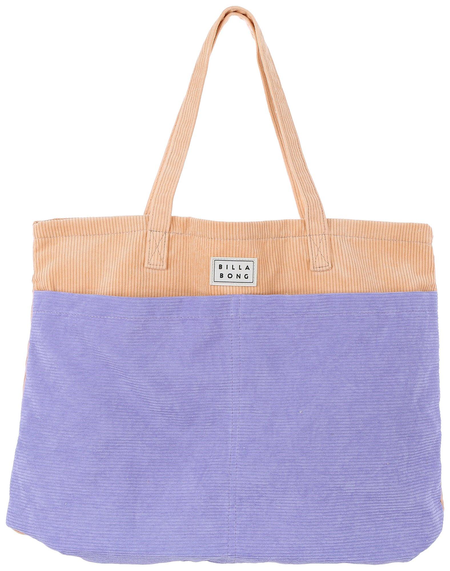 Color Block Carry On Beach Tote