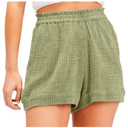 Juniors Perfect Day Woven Shorts