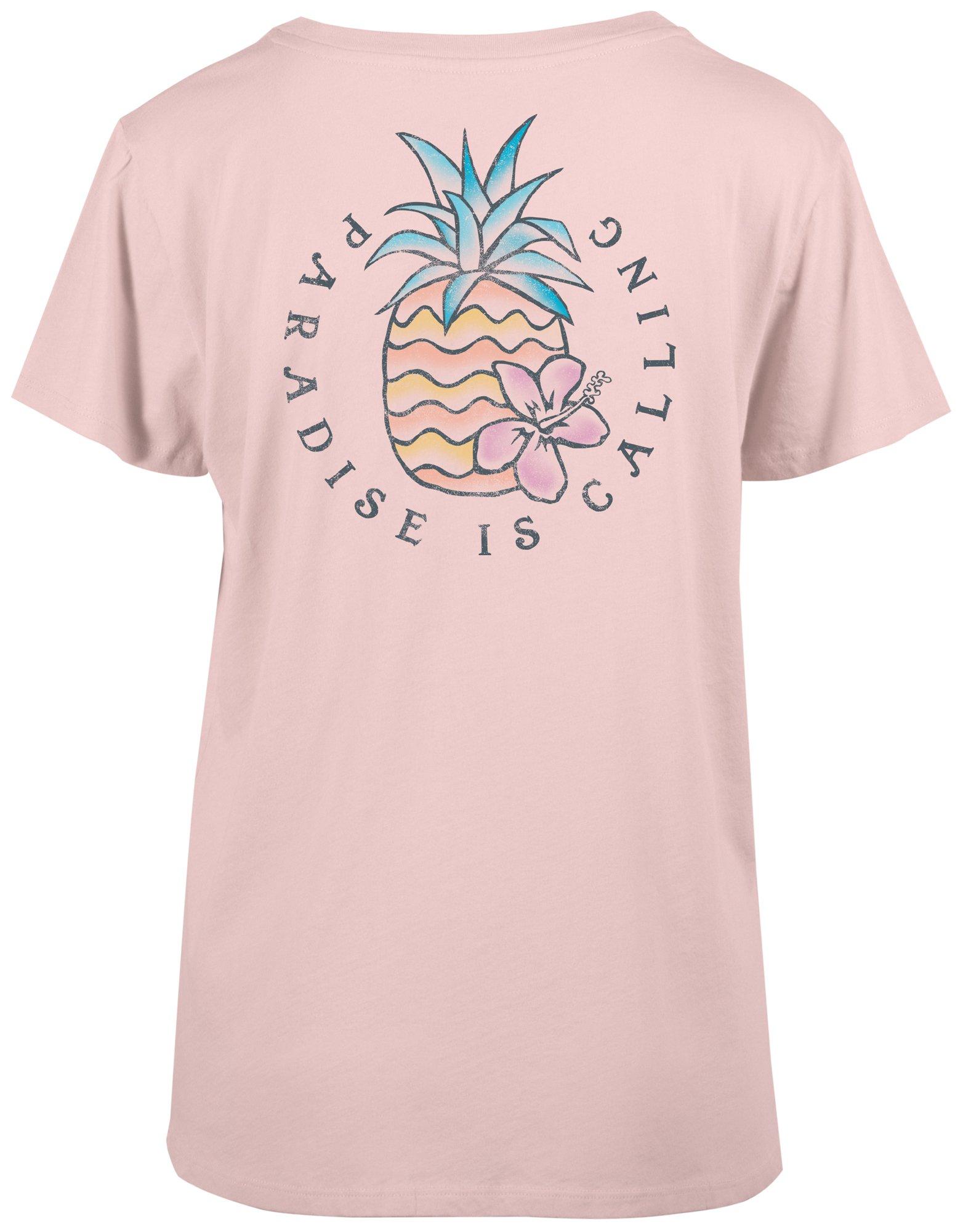 Salt Life Juniors Pineapple Crew T-Shirt