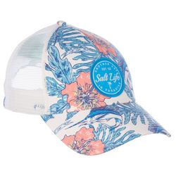 Salt Life Womens Sailin' Tropics Logo Patch Mesh Trucker Hat