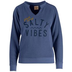 Salt Life Juniors Vibin Crew Sweatshirt