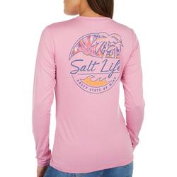 Juniors Performance Salty State Of Mind Long Sleeve Top