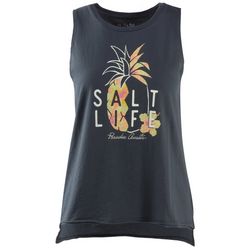 Salt Life Juniors Paradise Awaits Pineapple Tank Top