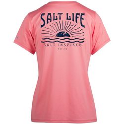 Salt Life Juniors Salt Inspired Sunset Short Sleeve Tee