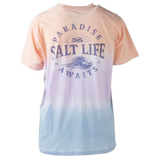 Salt Life Juniors Boyfriend Dippin Dots Tie Dye