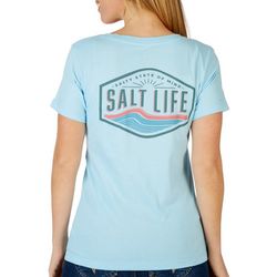 Salt Life Juniors Salty State Of Mind Short Sleeve Top