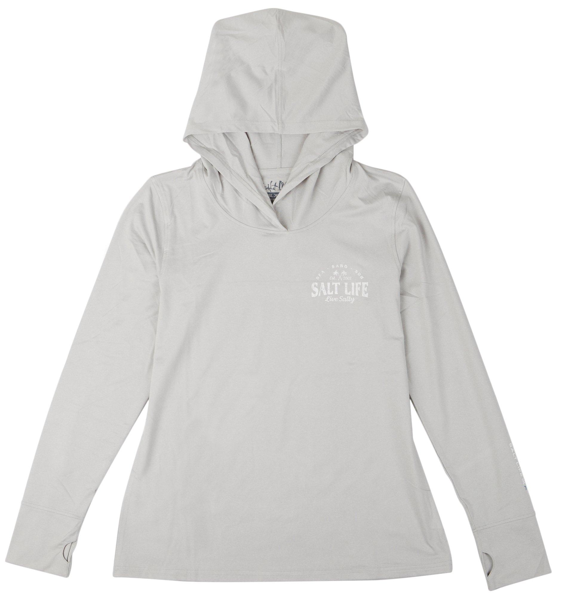Salt Life Juniors Sea Sand Sun Hooded Performance Tee
