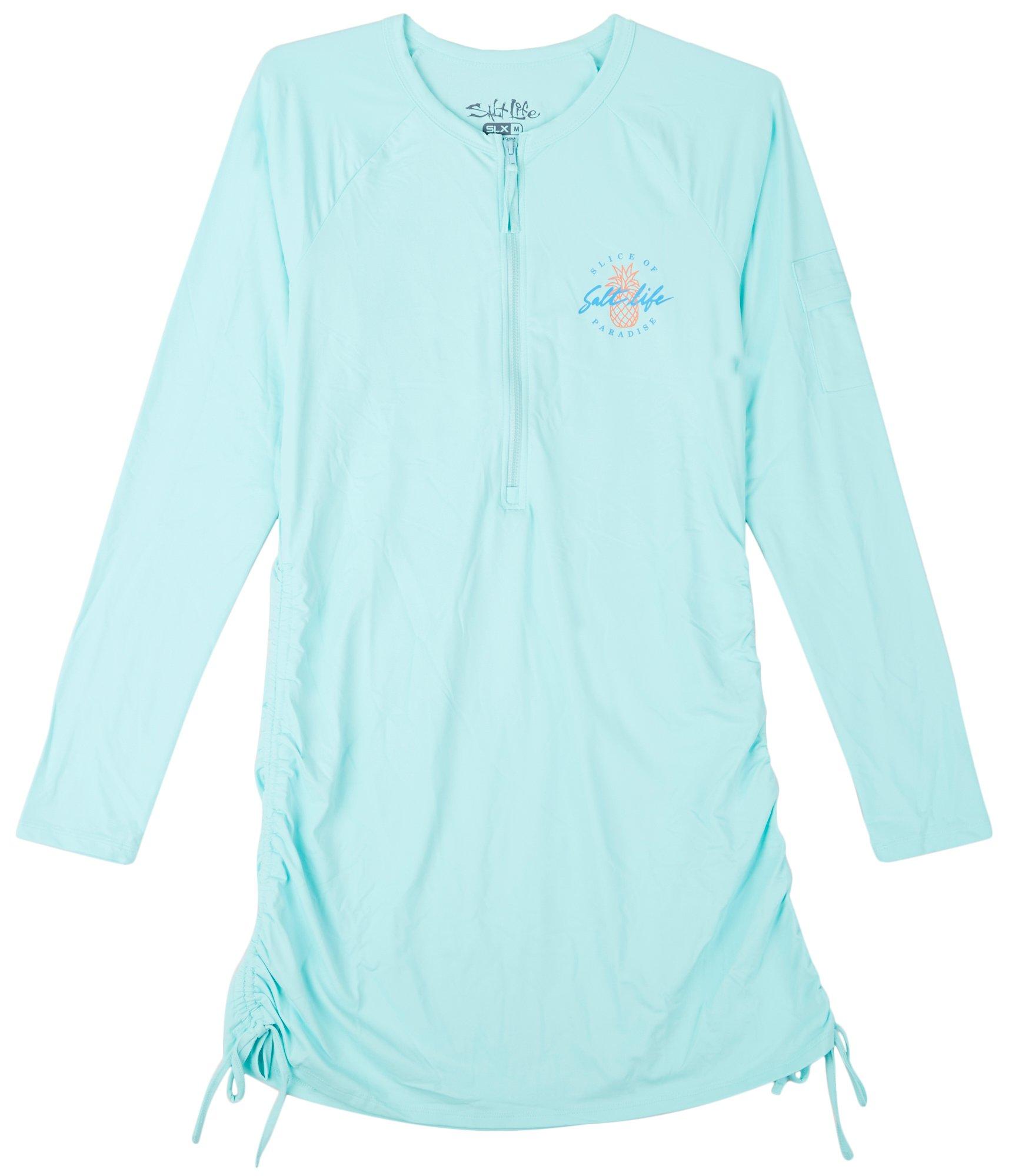 Salt Life Juniors Overboard Performance Long Sleeve Dress