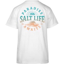 Salt Life Juniors Awaiting Paradise Short Sleeve Tee