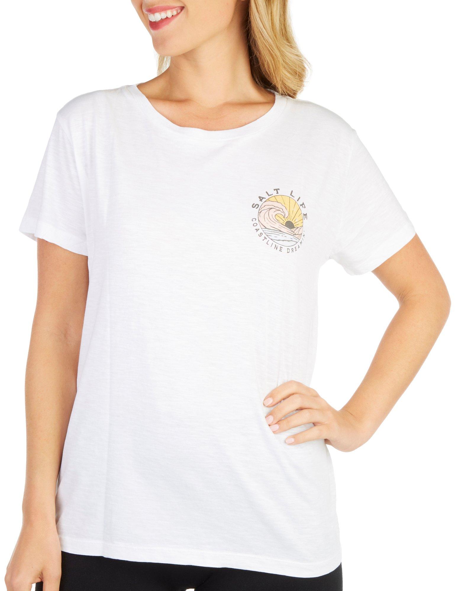 Salt Life Juniors Coastline Dreaming Boyfriend Tee