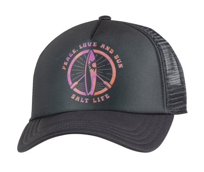 Salt Life Juniors Peace Love & Sun Trucker Hat