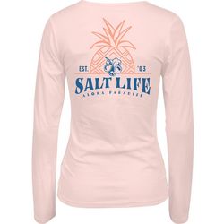 Salt Life Juniors Aloha Paradise Long Sleeve Tee