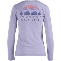 Salt Life Juniors Whale Tail Long Sleeve Tee