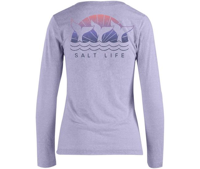 Salt Life Womens Simply Salty Long Sleeve Performance Shirt : :  Clothing, Shoes & Accessories