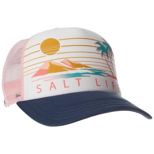 Salt Life Juniors Mountain To Sea Trucker Hat