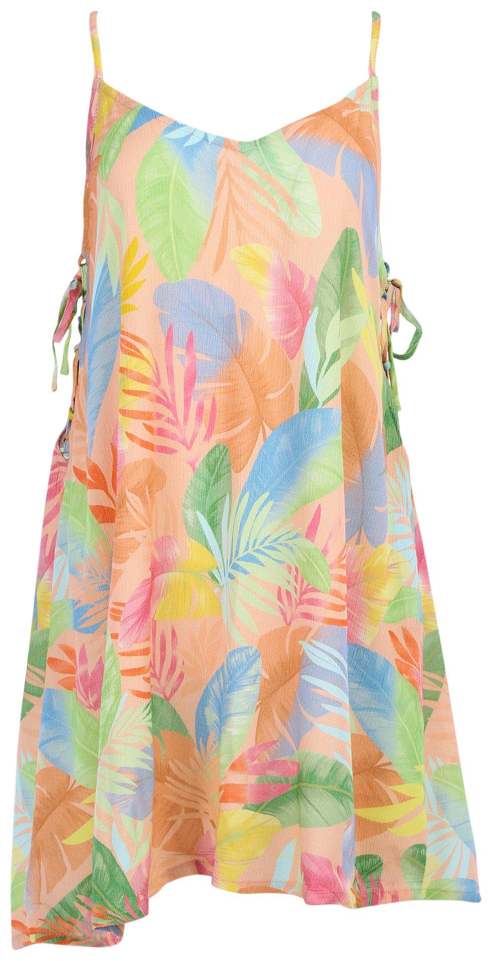 Hurley Juniors Tropical Mini Dress