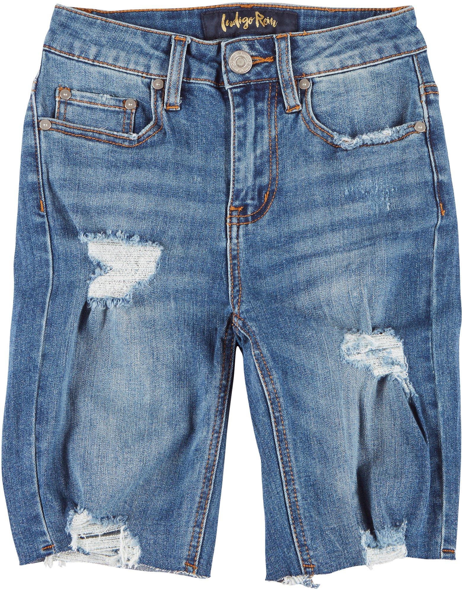 indigo rein jean shorts