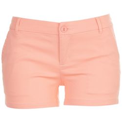 Be Bop Juniors Pocketed Twill Shorts