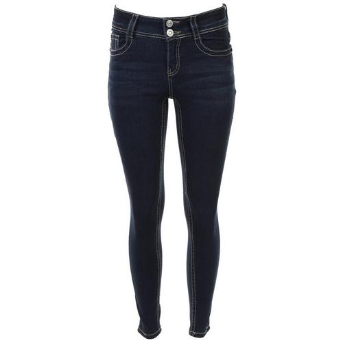 Gemma Rae Juniors Embellished Curvy Juniors Skinny Jeans