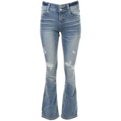 Gemma Rae Juniors Embellished Curvy Girls Bootcut Jeans