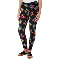 Eye Candy Juniors Butterfly Back Ruched Legging