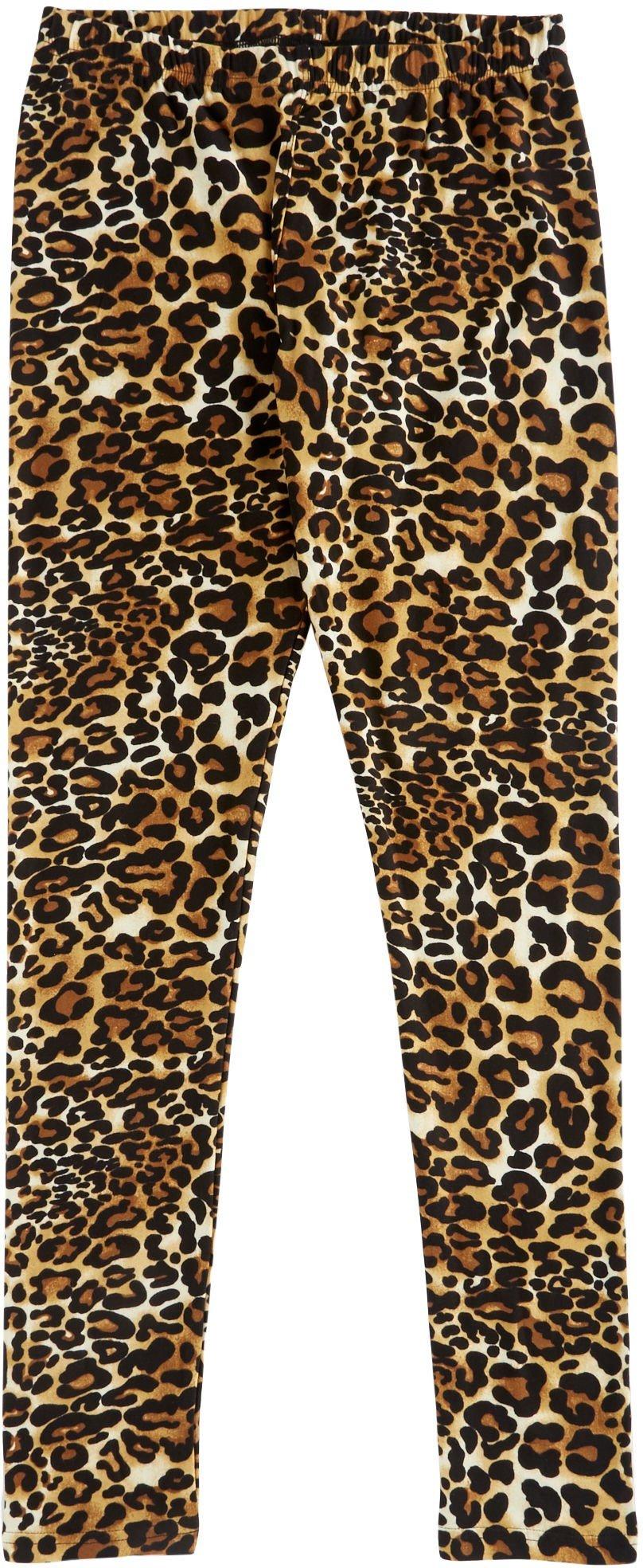 For the fun, free-spirited trendsetter 1st Kiss offers a trendy style in these leggings featuring leopard print & a banded elastic waistband.