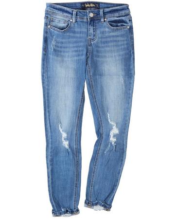 Juniors Mid-Rise Curvy Stretchy Jeans