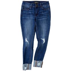 Indigo Rein Juniors Curvy Dual Button Waist Jeans