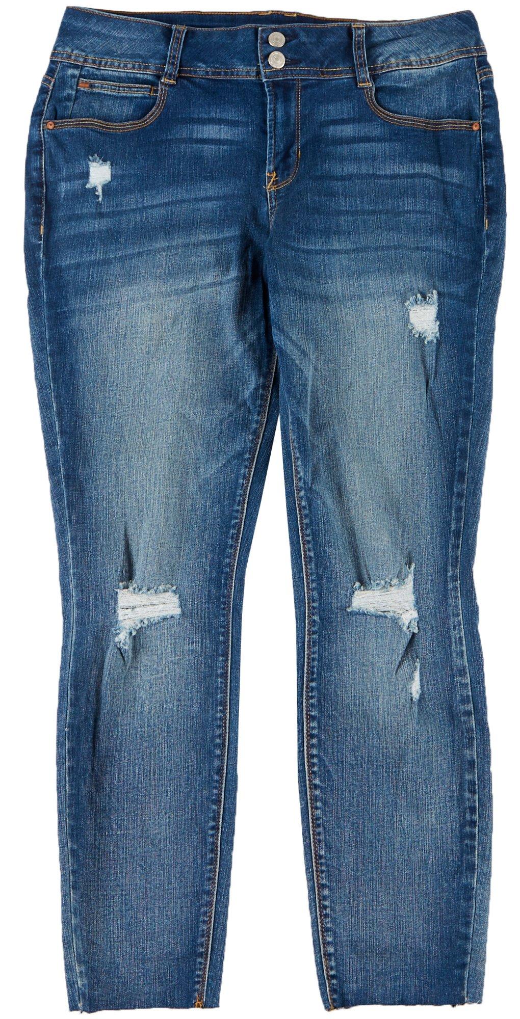 juniors distressed jeans