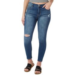 Wallflower Juniors Fearless High Rise Skinny Ankle Jeans