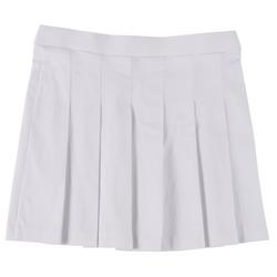 Juniors Solid Mill Pleated Skirt