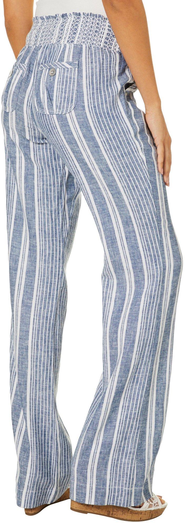 primary color striped pants